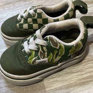Vans, size3, green and white, babyboy